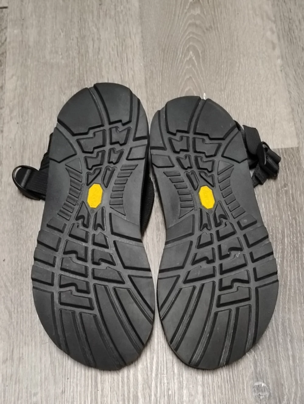 Chaco Black Strappy Sandals